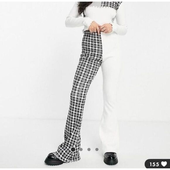 Asos Daisy Street Flare Pants Size xs - Picture 1 of 8